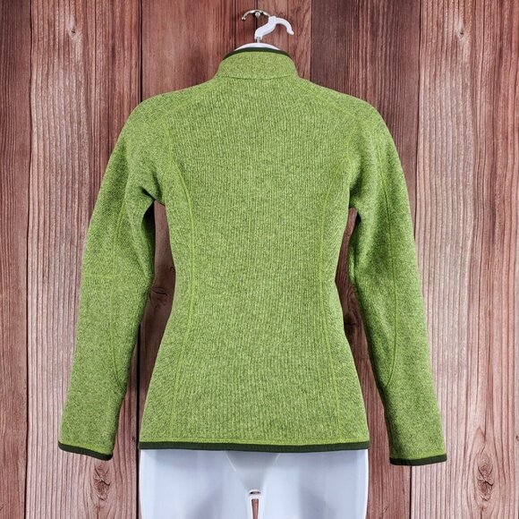 Patagonia Womens Size XS Better Sweater 1/4 Zip Pullover Green 25616 - Picture 5 of 14
